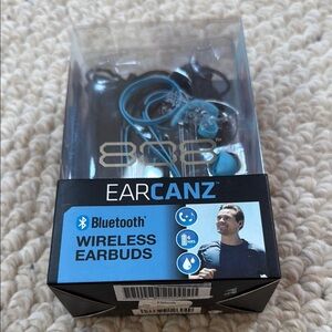 EarCanz Bluetooth Wireless Earbuds - Blue